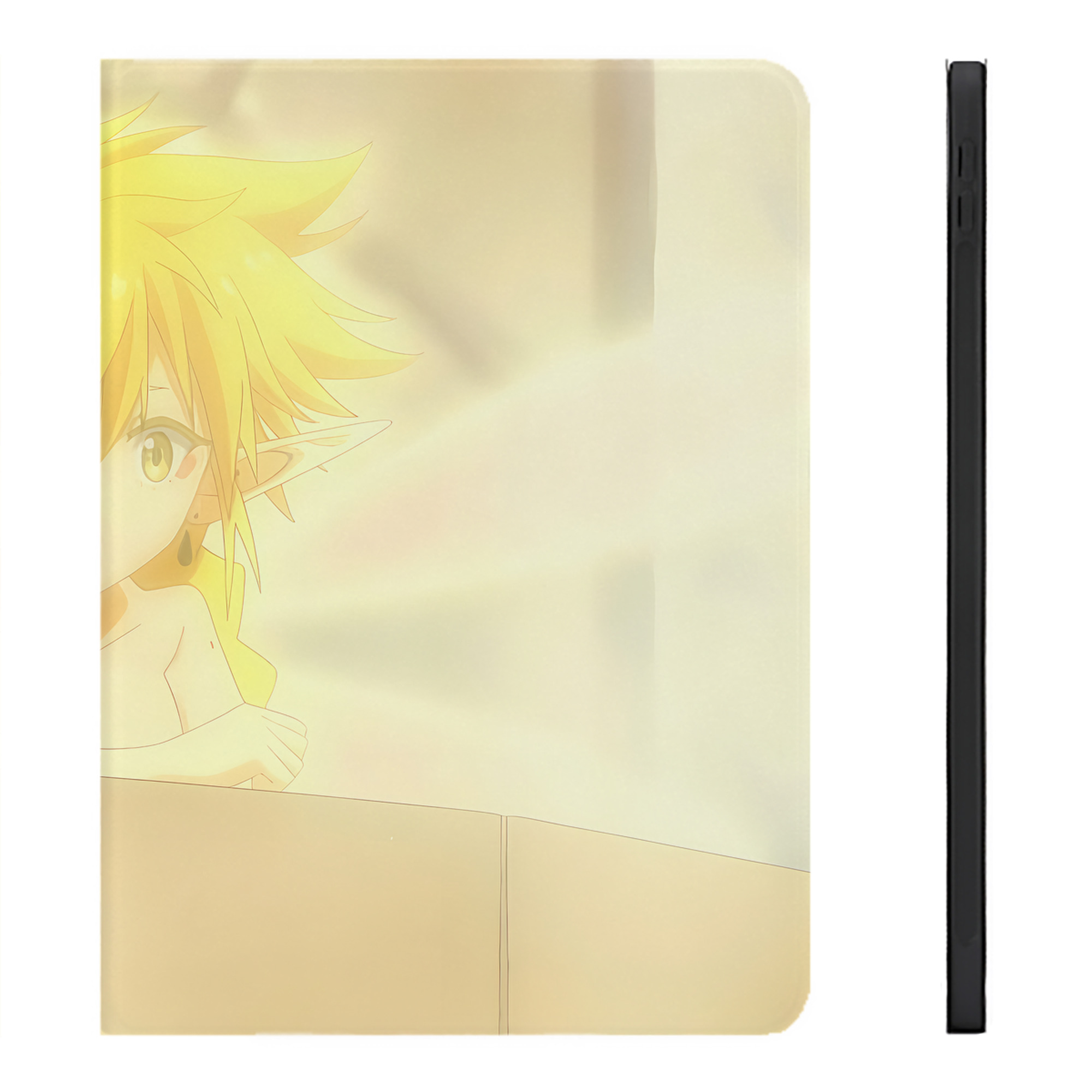 （画像用） 転スラ Regarding Reincarnated to Slime IPadケース ペンホルダー付き ブックスタイルデザイン